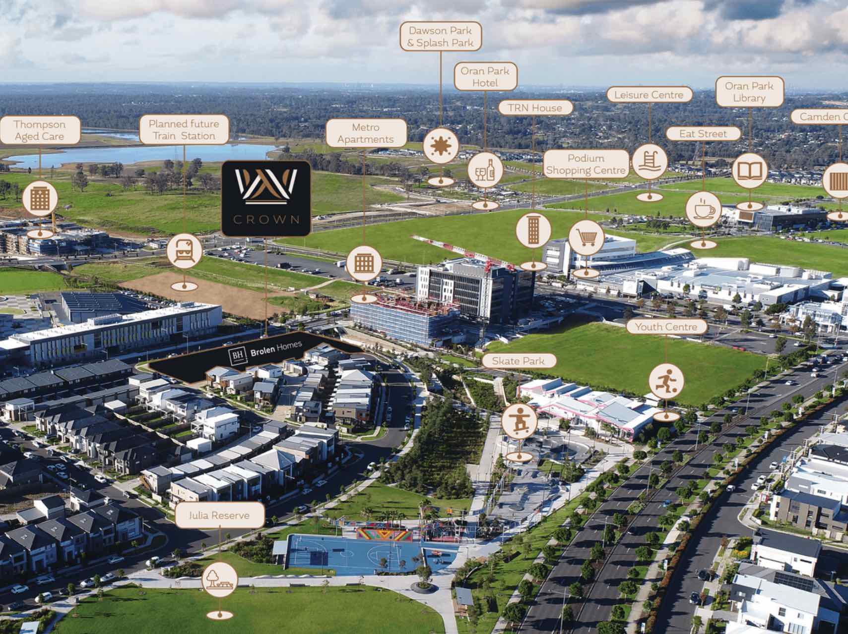 [Townhouses] The Crown Residences, Oran Park OpenLot